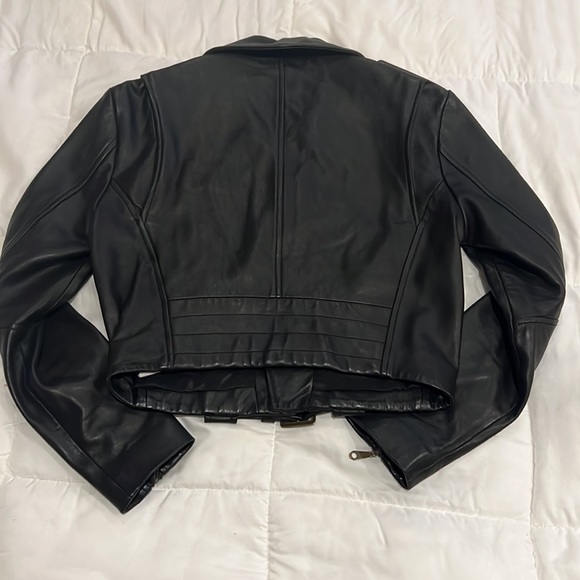 Rebecca Minkoff Blk. Leather Jacket Sz. XS - Picture 6 of 7
